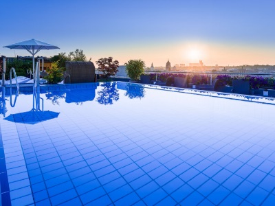 striped pocket square