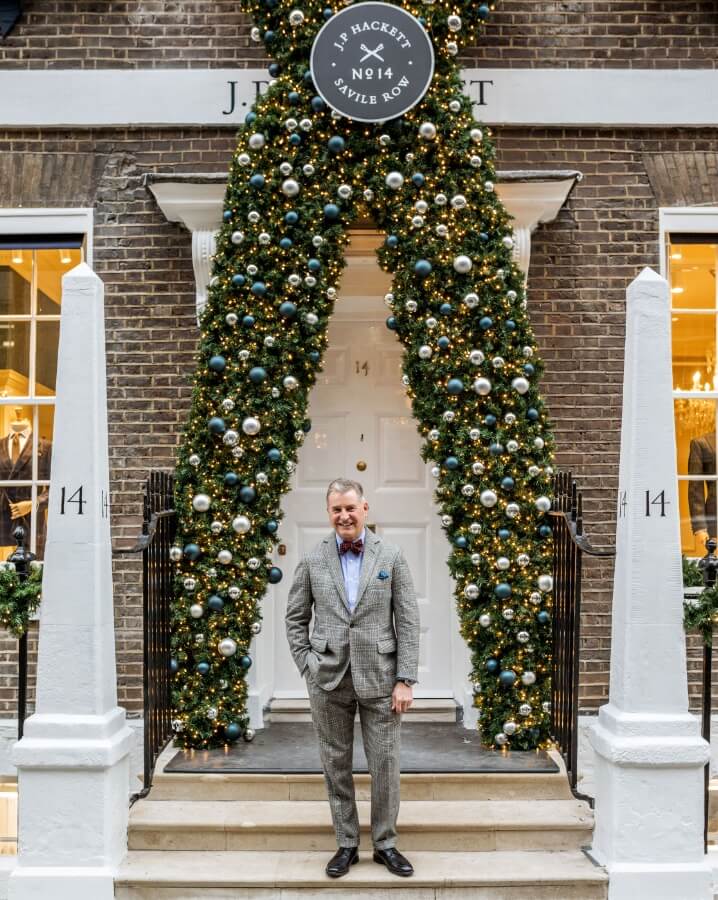 Hackett fashion brand at No.14 Savile Row: Bespoke, luxury Made-to-Measure Tailoring.