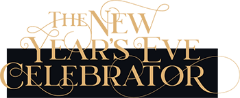 The new year's eve celebrator logo