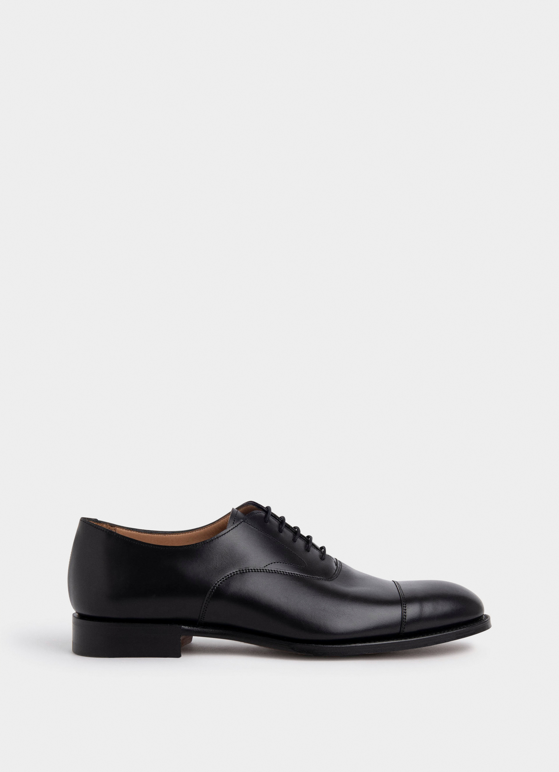 Zapatos Cartera Hombre Hackett Zapatos Oxford De Piel Con Puntera