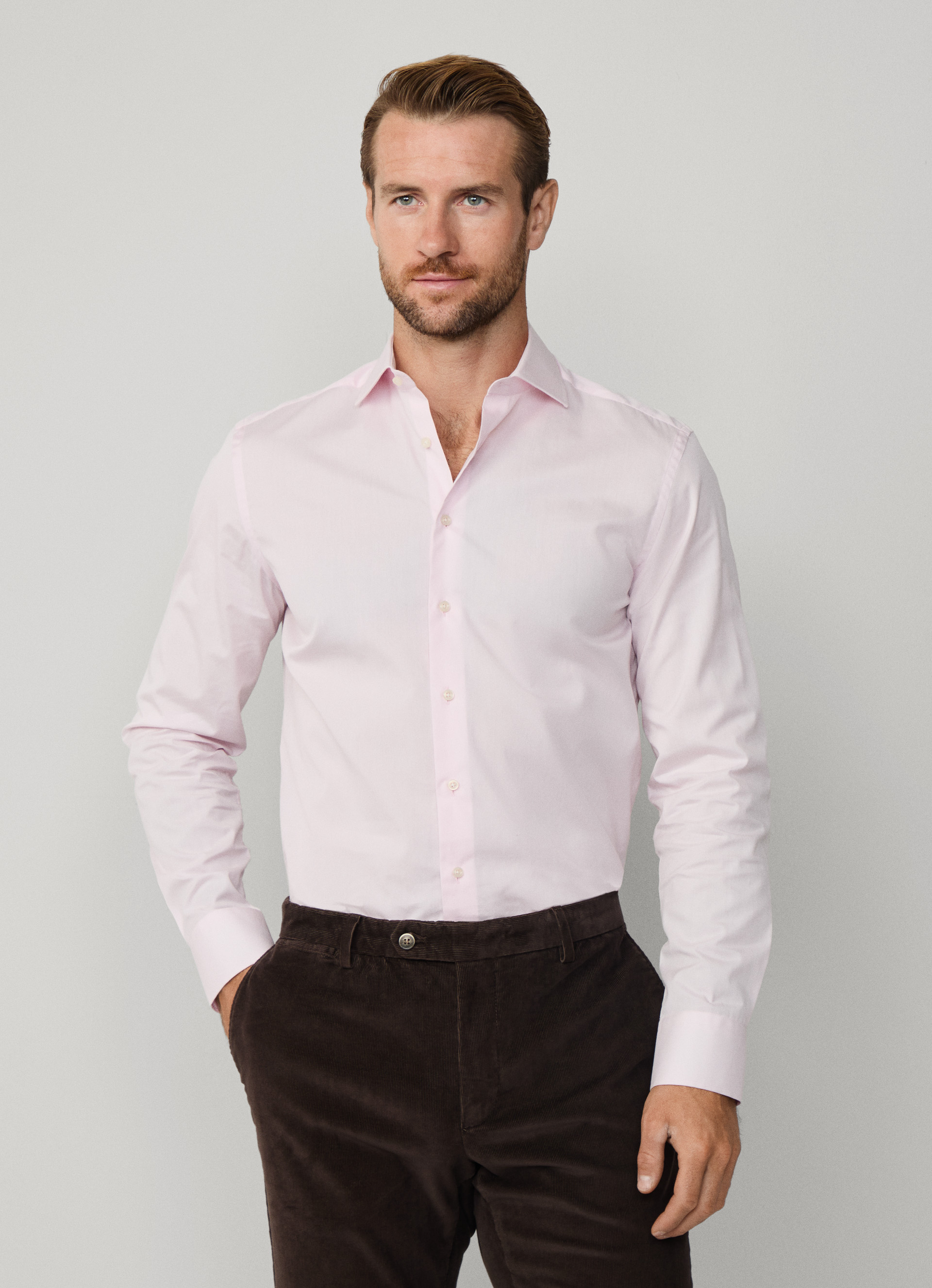 Slim Fit Poplin Shirt Hackett